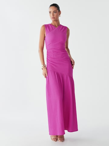 BWLDR - Vestido 'Tia' en rosa: frente