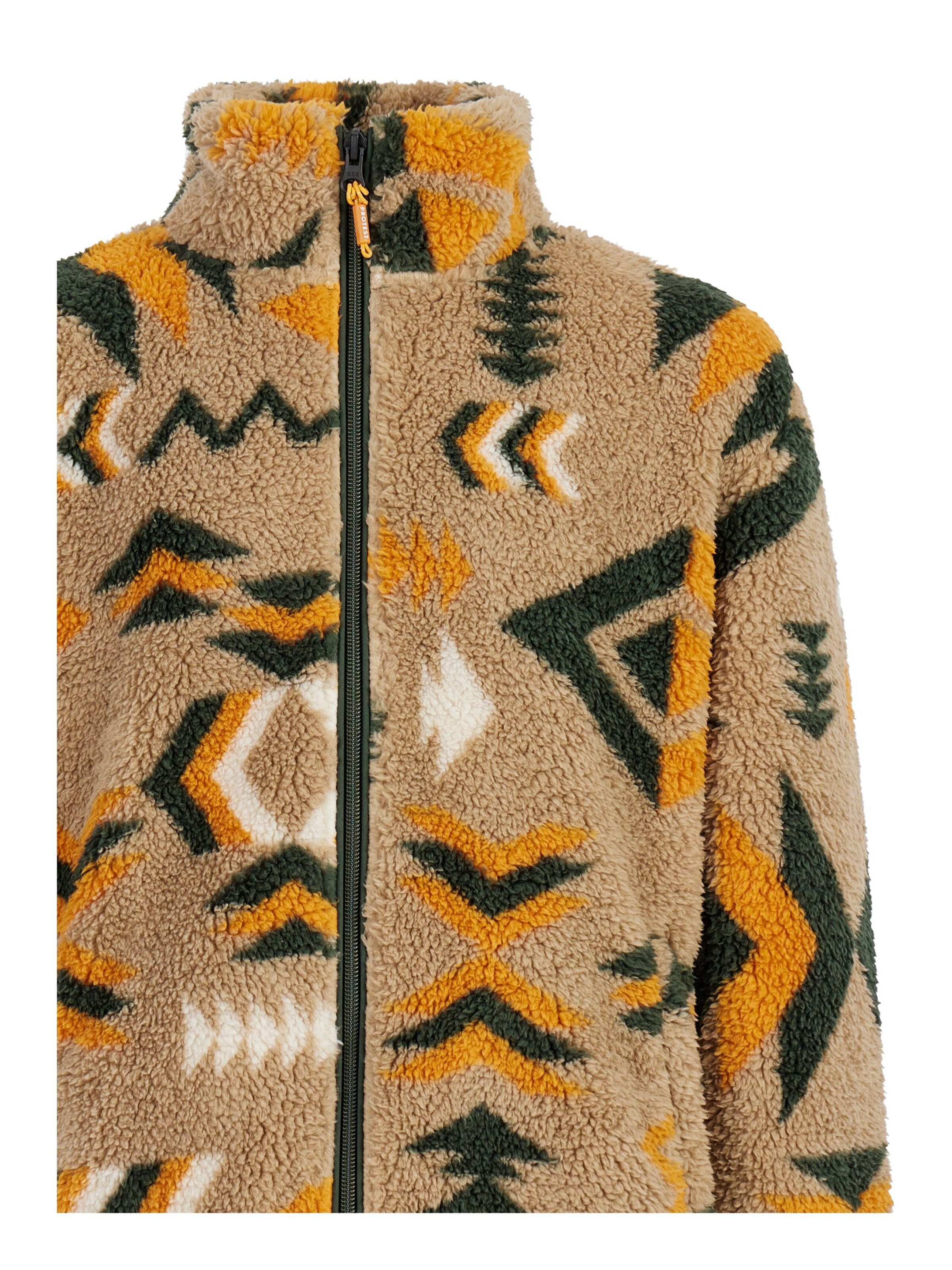 PROTEST Fleecejacke 'PRTMalton JR'‌‌‌ in Grün