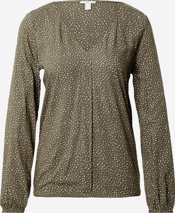 ESPRIT Blouse in Groen: voorkant