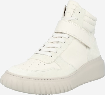 Paul Green Sneakers hoog in Wit: voorkant