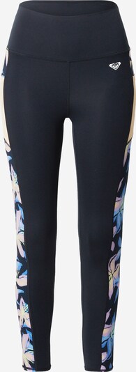 ROXY Pantalon de sport 'HEART INTO IT' en bleu / rose / noir / blanc, Vue avec produit