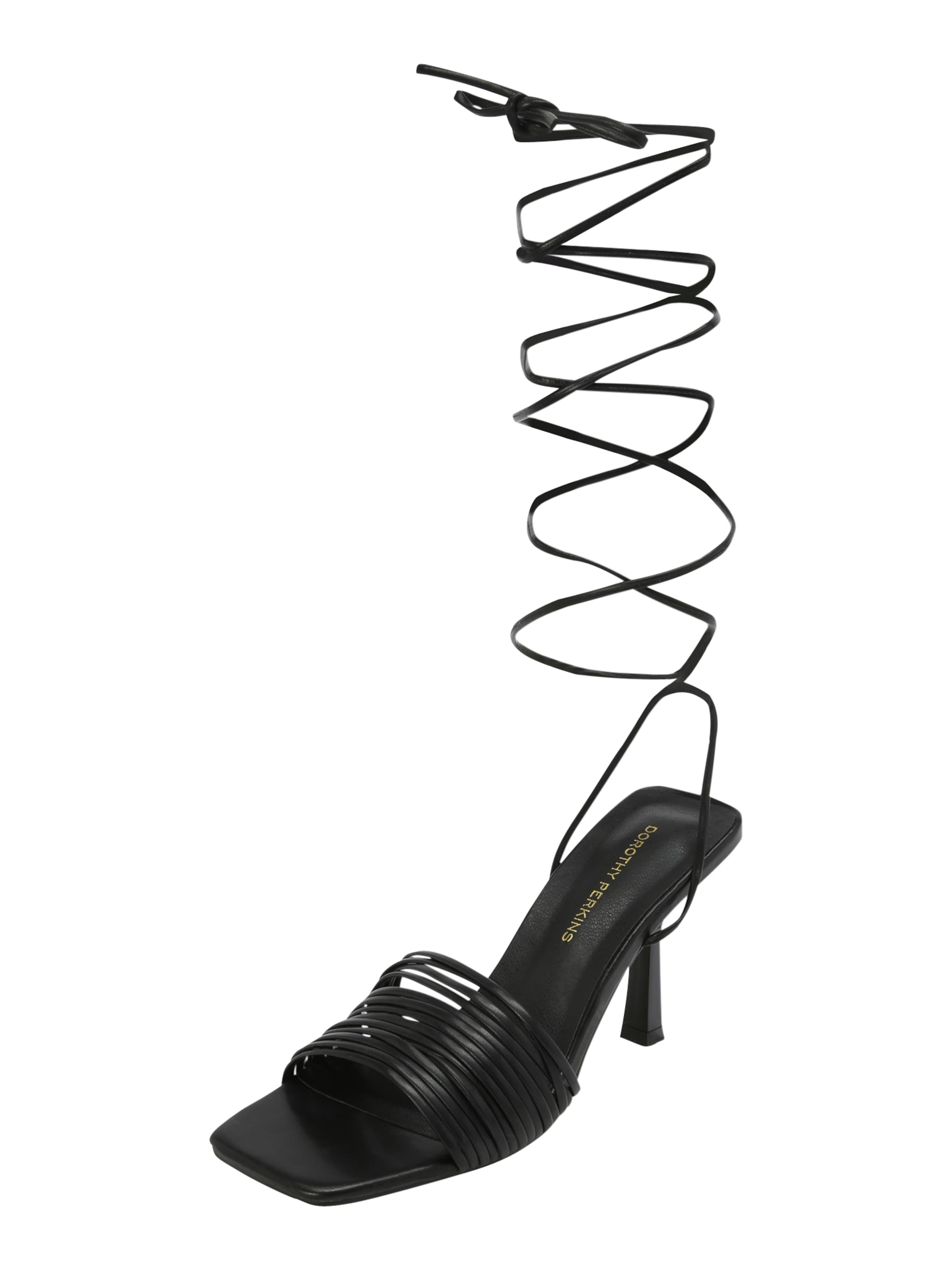 Dorothy Perkins Sandal &#x27;Selena&#x27; i svart: framsida