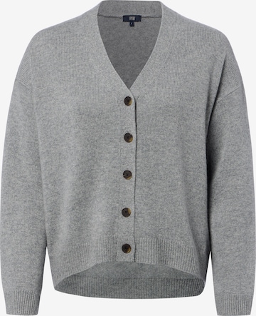Ipuri Strickjacke in Grau: Vorderseite