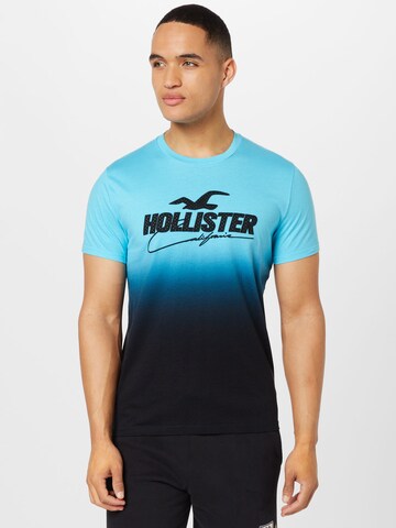 zils HOLLISTER T-Krekls: no priekšpuses