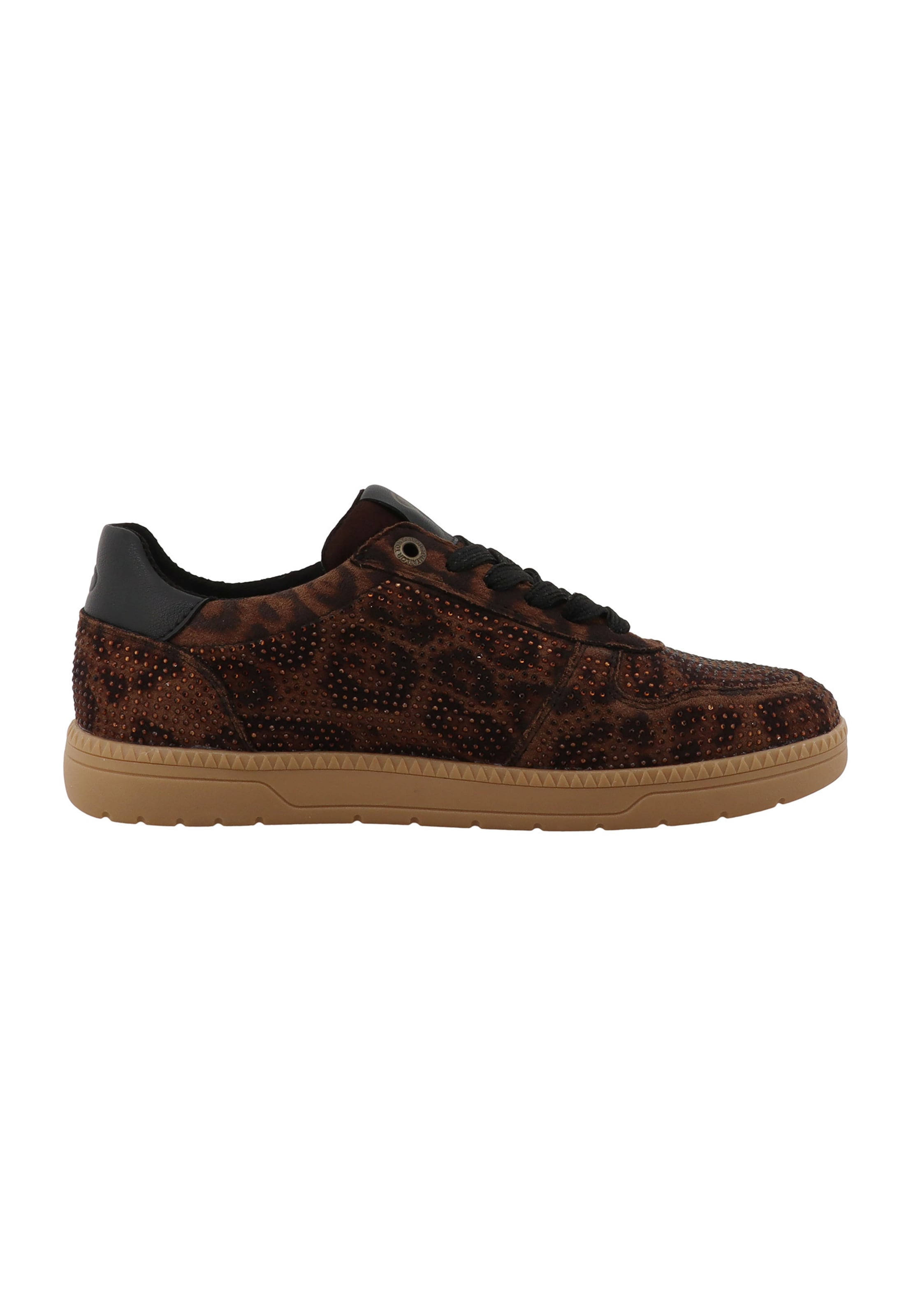Baskets basses TOM TAILOR en marron : devant