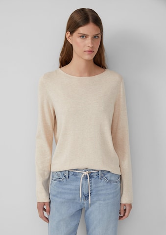 Pull-over s.Oliver en beige : devant