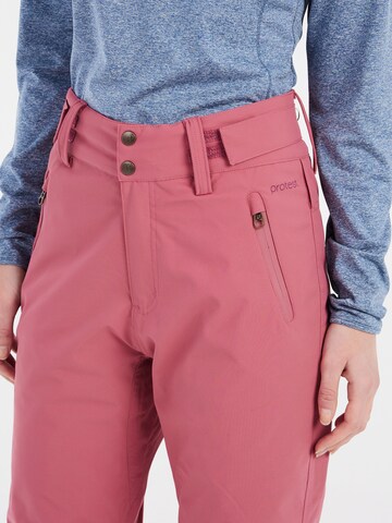 PROTEST Regular Sportbroek 'PRTCINNAMONES' in Roze