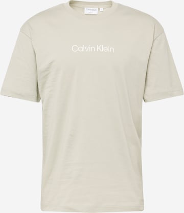 Calvin Klein Koszulka 'HERO' w kolorze szary: przód