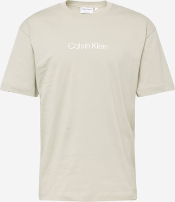 Calvin Klein T-shirt 'HERO' i grå: framsida