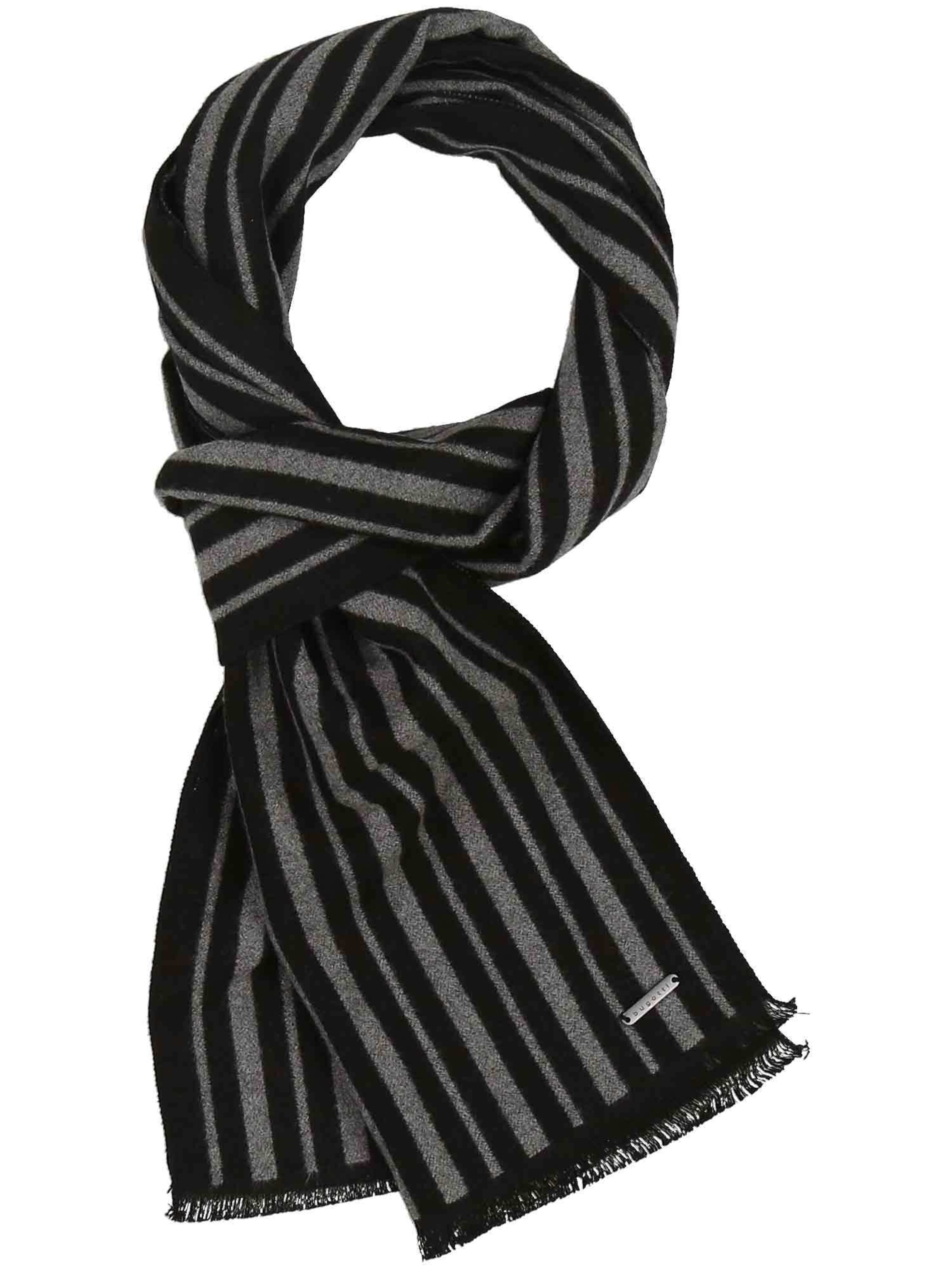 bugatti Schal in Schwarz