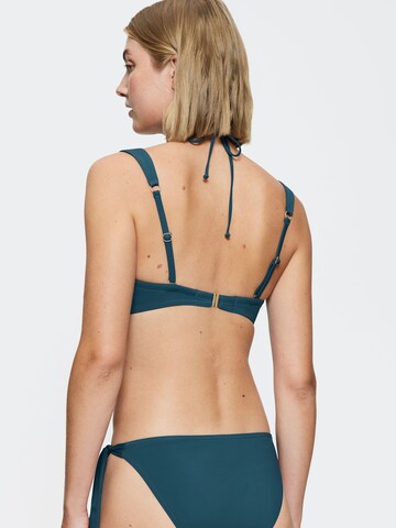 TRIUMPH Bralette Bikini Top ' Summer Twist ' in Blue