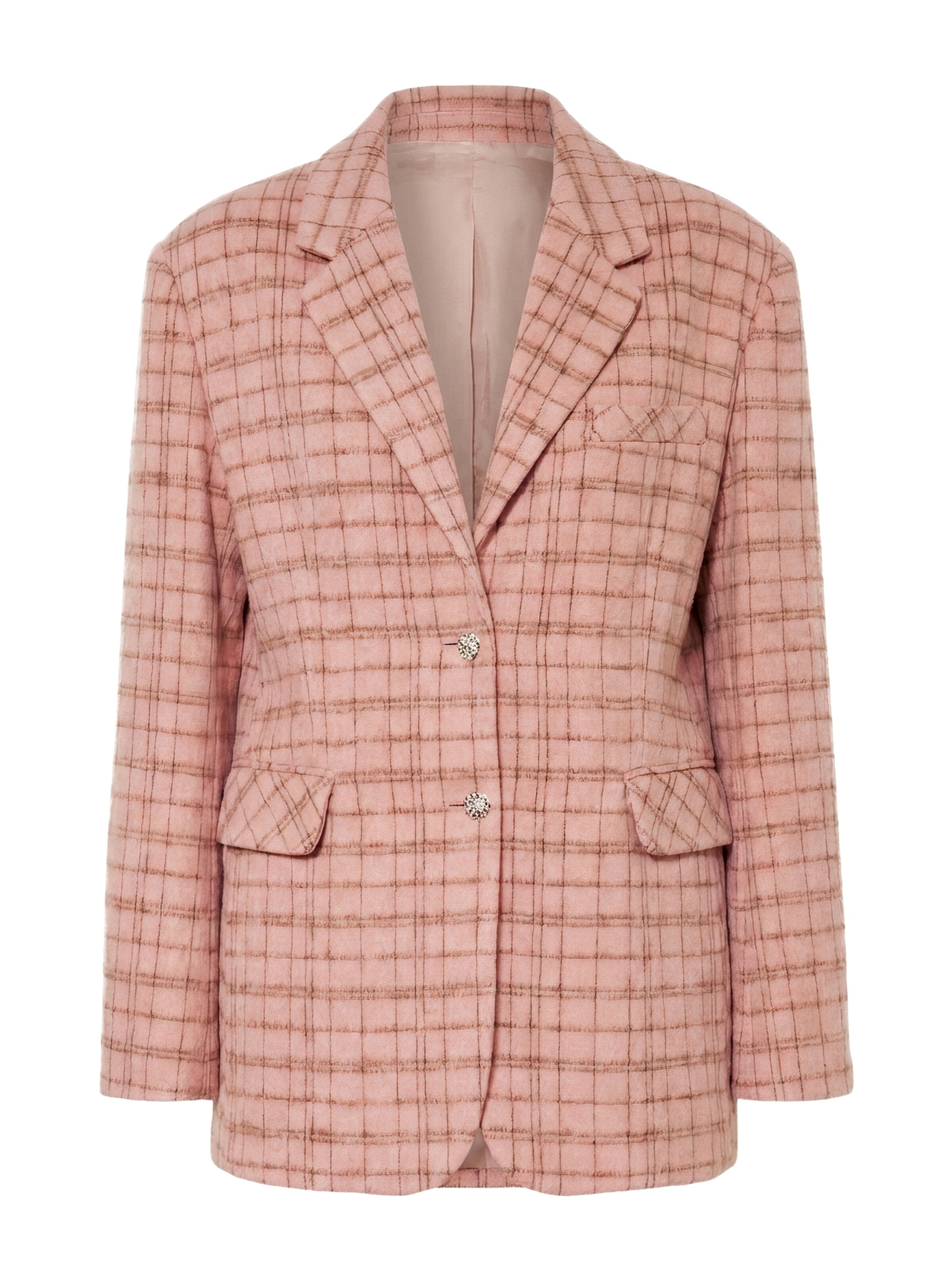 Crās - Blazer ' Bosscras ' em branco: frente