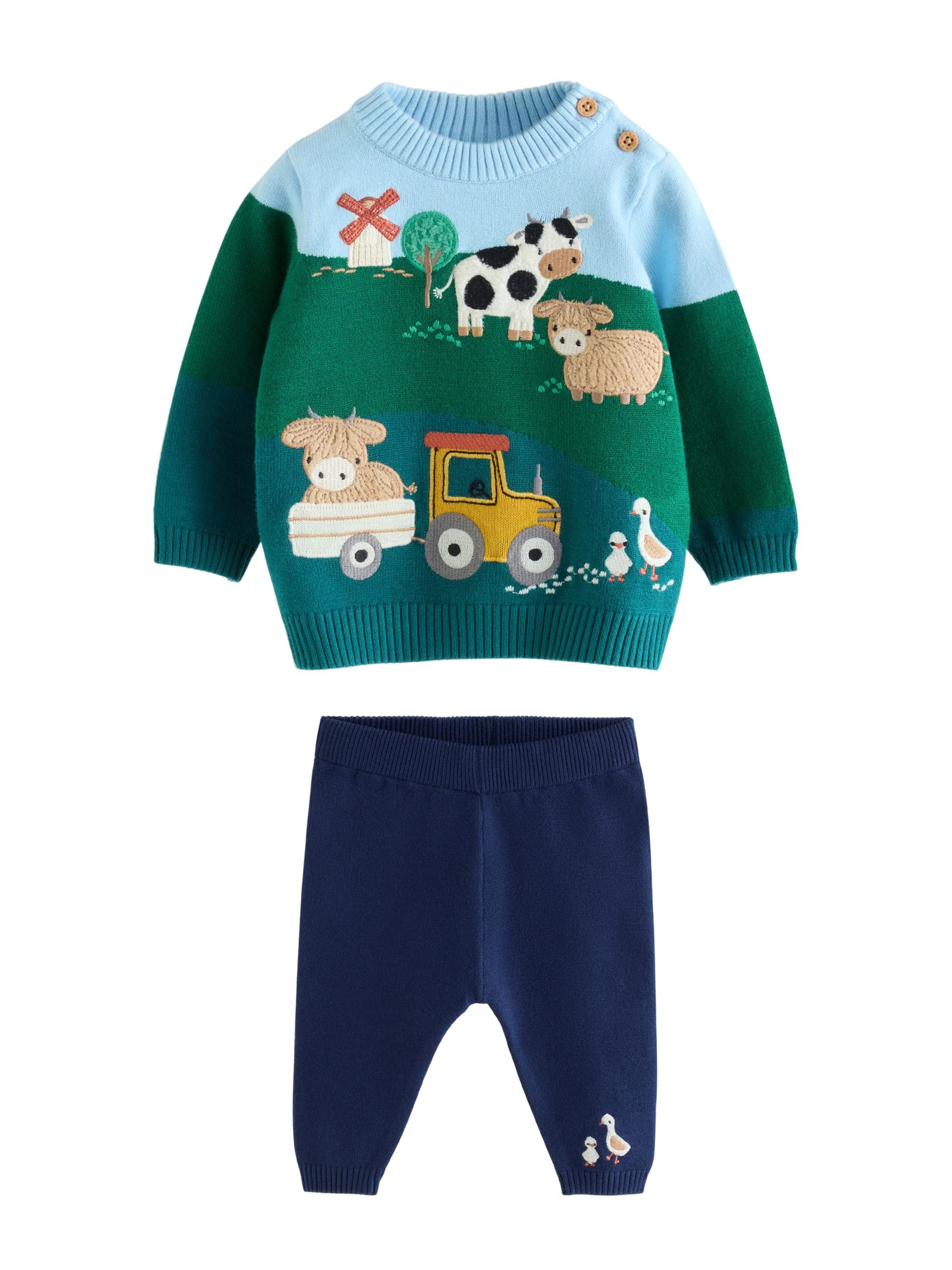 Next Set in Blue: front