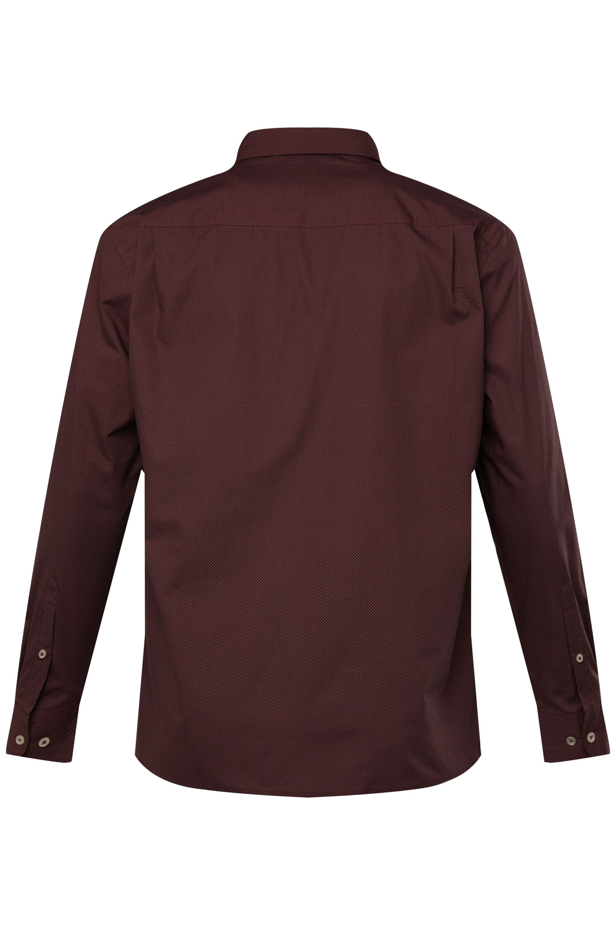 Boston Park Regular fit Button Up Shirt in Red