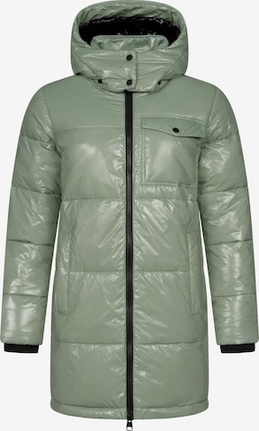 Veste d’hiver 'Roobie' Ragwear en vert : devant