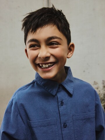 Coupe regular Chemise NAME IT en bleu