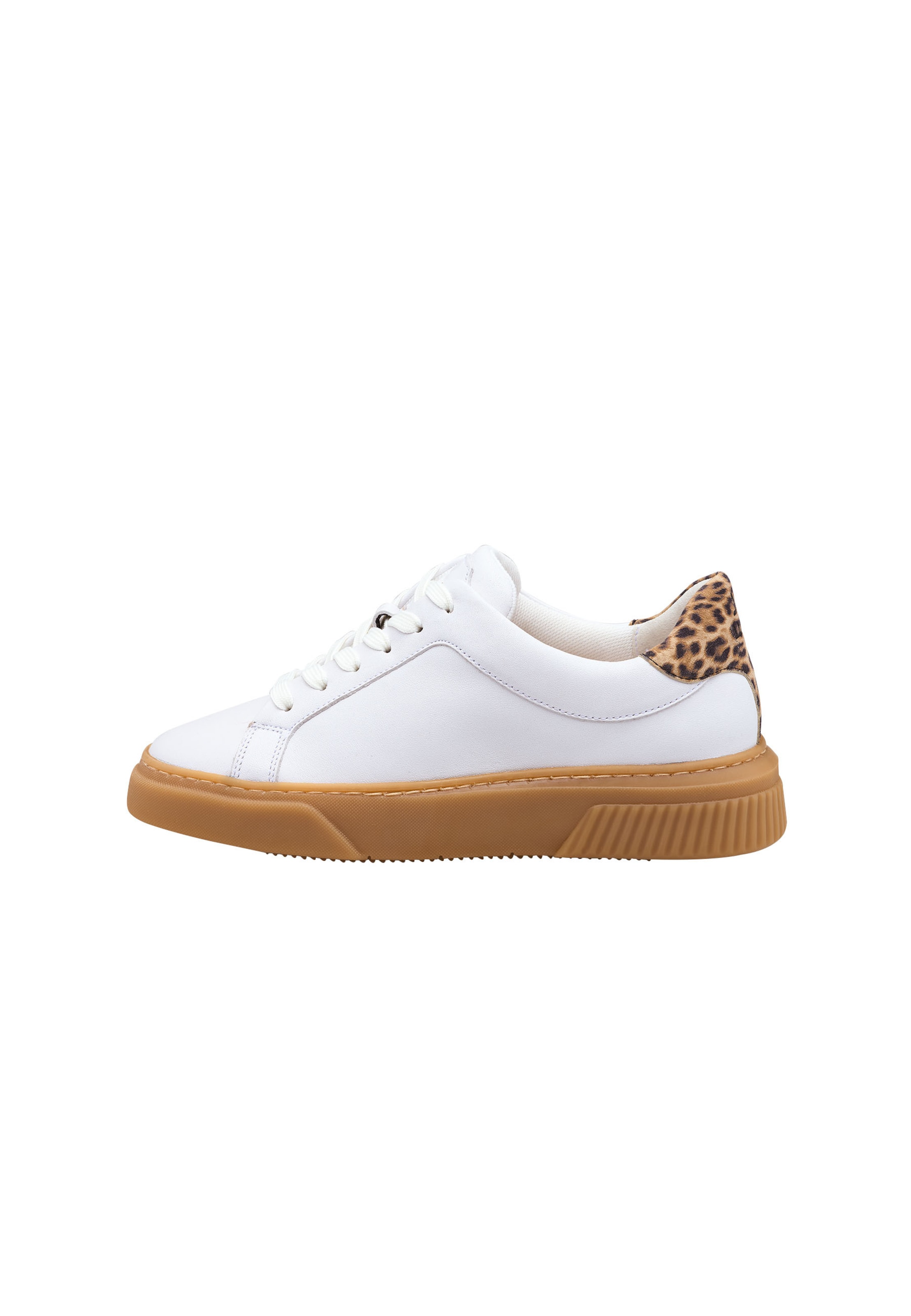 LLOYD Platform trainers 'Grace' in White: front