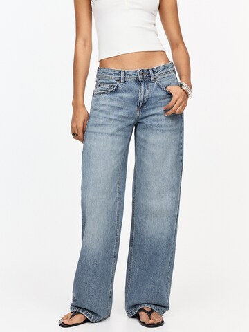 Baggy Jeans di Pull&Bear in blu: frontale