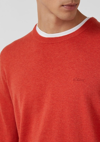 s.Oliver Пуловер в червено