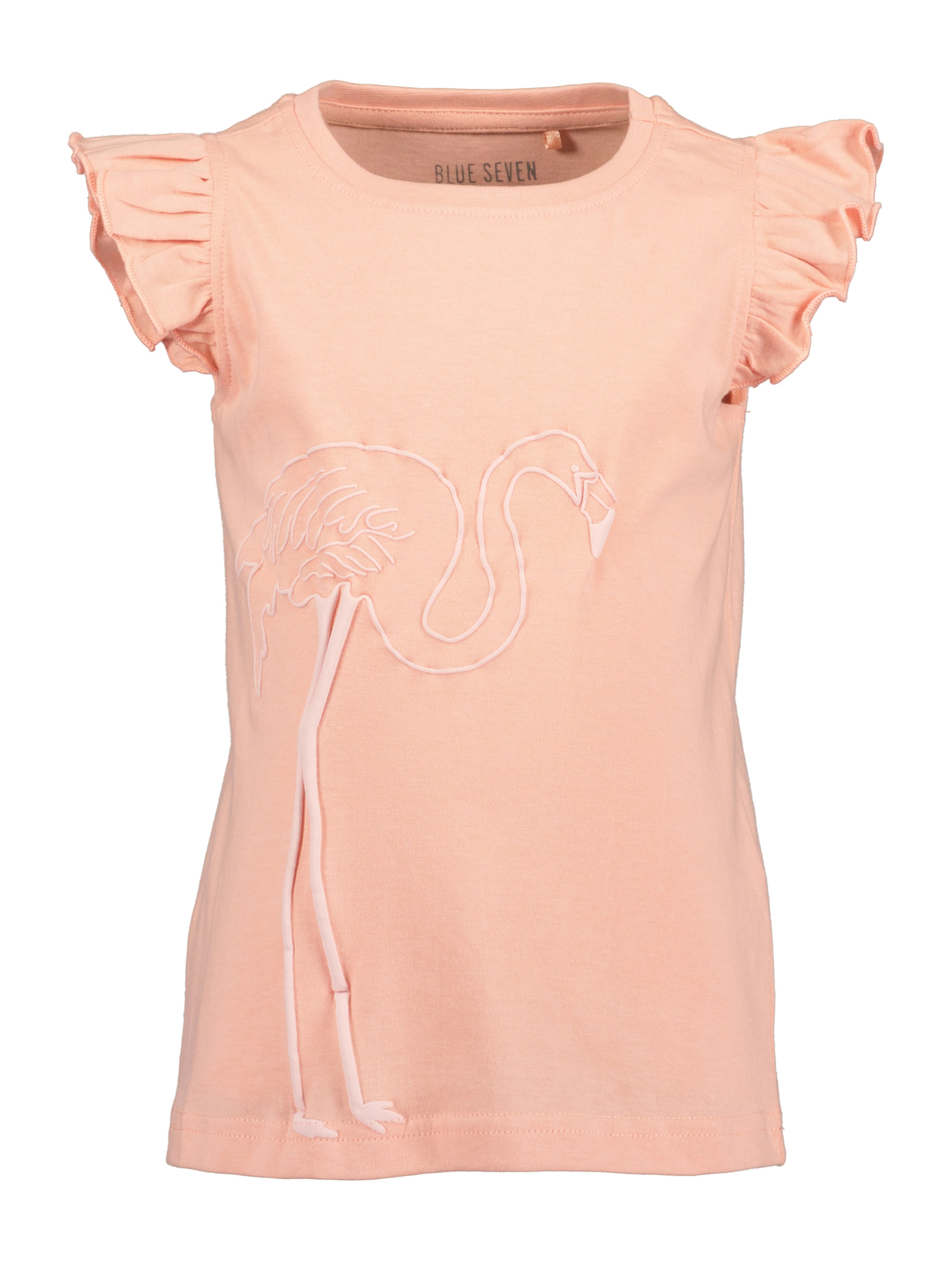 BLUE SEVEN Shirt in Pastel orange / Pastel pink, Item view