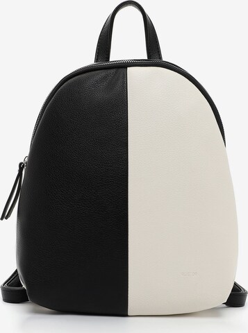 Emily & Noah Backpack ' E&N Lyon RUE 09 ' in Black: front