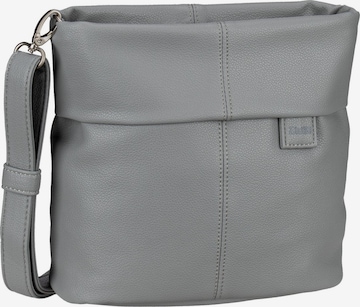 ZWEI Crossbody Bag ' Mademoiselle M8 ' in Grey: front