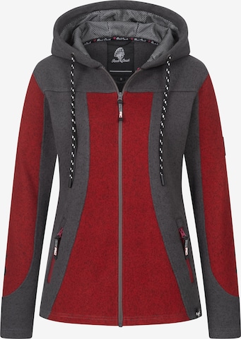 Rock Creek Fleece Jacket in Red: front