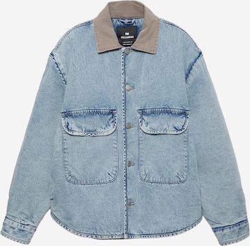 Pull&Bear Välikausitakki värissä sininen: etupuoli