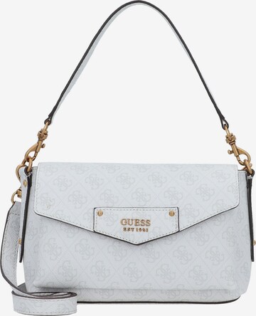 Borsa a spalla di GUESS in grigio: frontale