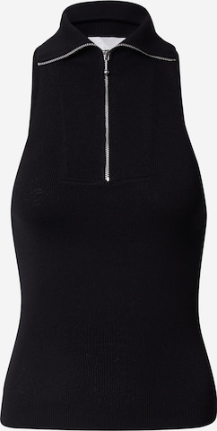 LeGer by Lena Gercke Knitted Top 'Pina' in Black: front
