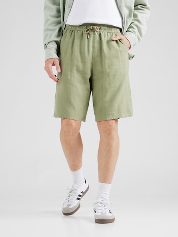 BLEND Regular Housut 'BHMALVIN' värissä vihreä: etupuoli