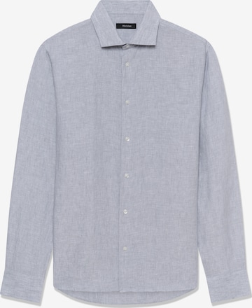 Matinique Button Up Shirt 'Marc' in Blue: front