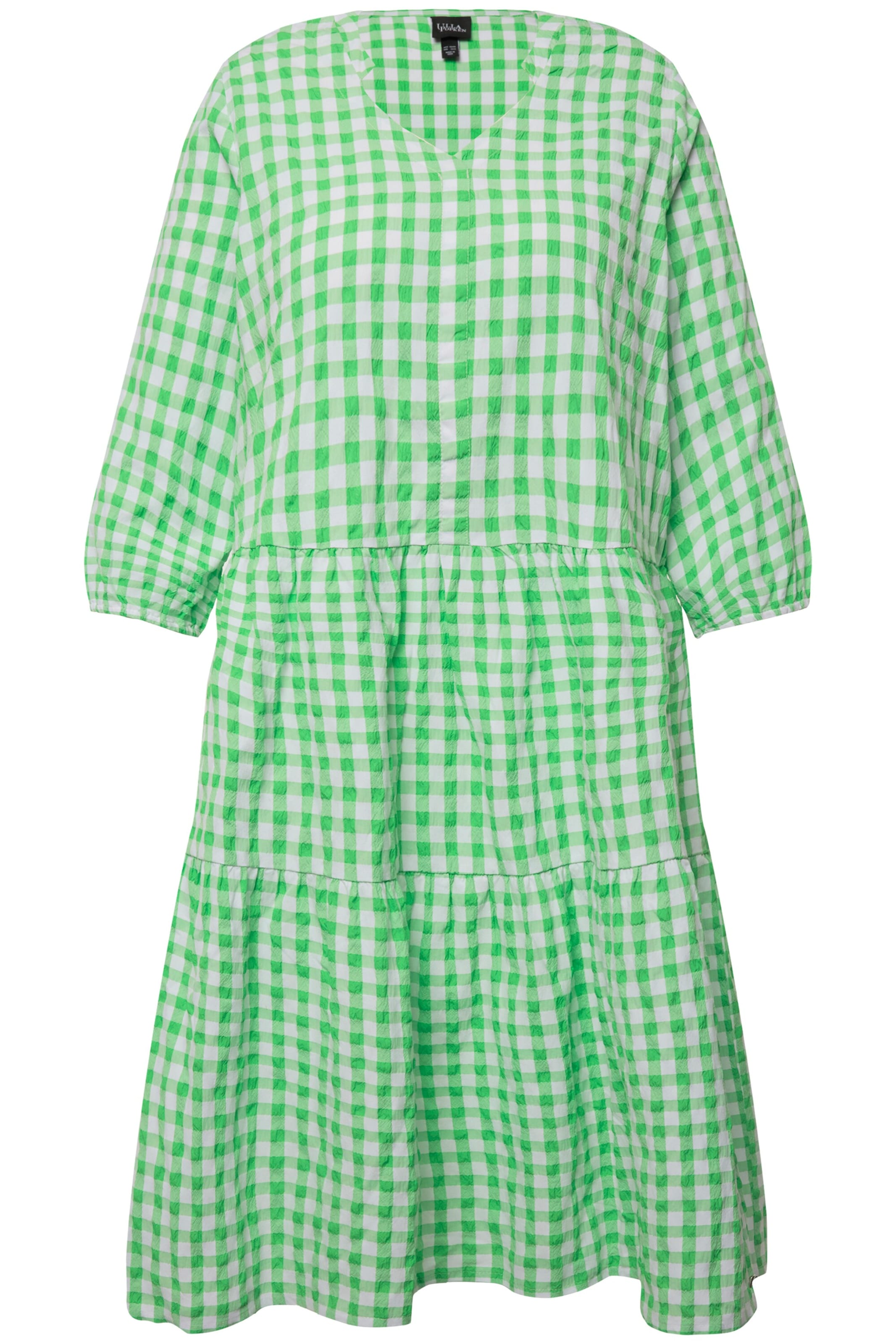 Ulla Popken Kleid in Grün: Vorderseite