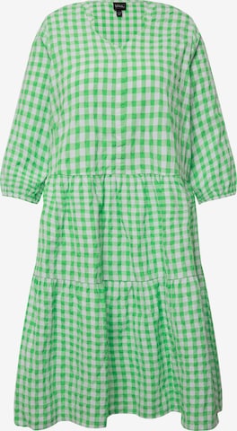 Robe Ulla Popken en vert : devant