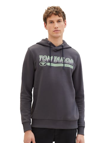 TOM TAILOR Sweatshirt i grå: forside