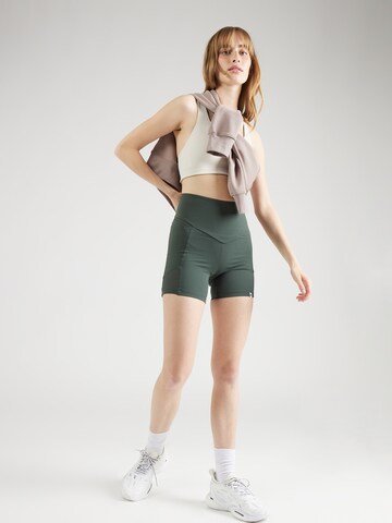 Maloja Skinny Športne hlače 'Punya' | zelena barva