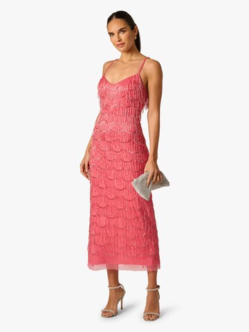 Adrianna Papell Cocktailjurk 'Beaded Ankle Dress' in Rood: voorkant