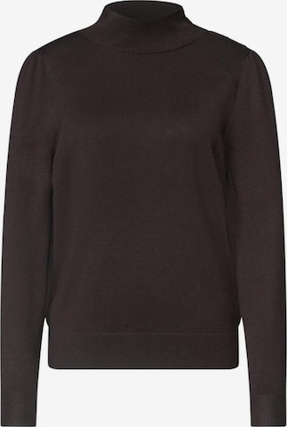 Pullover 'feminine sweater_button detail 304052' di STREET ONE in marrone: frontale