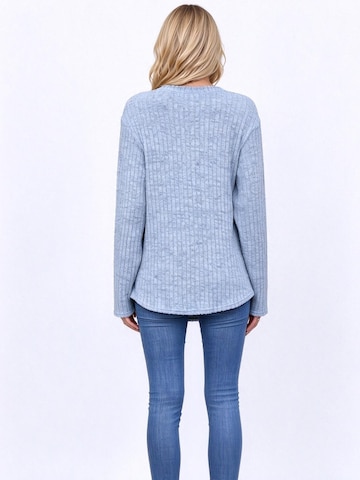 Yesfashion Sweater in Blue