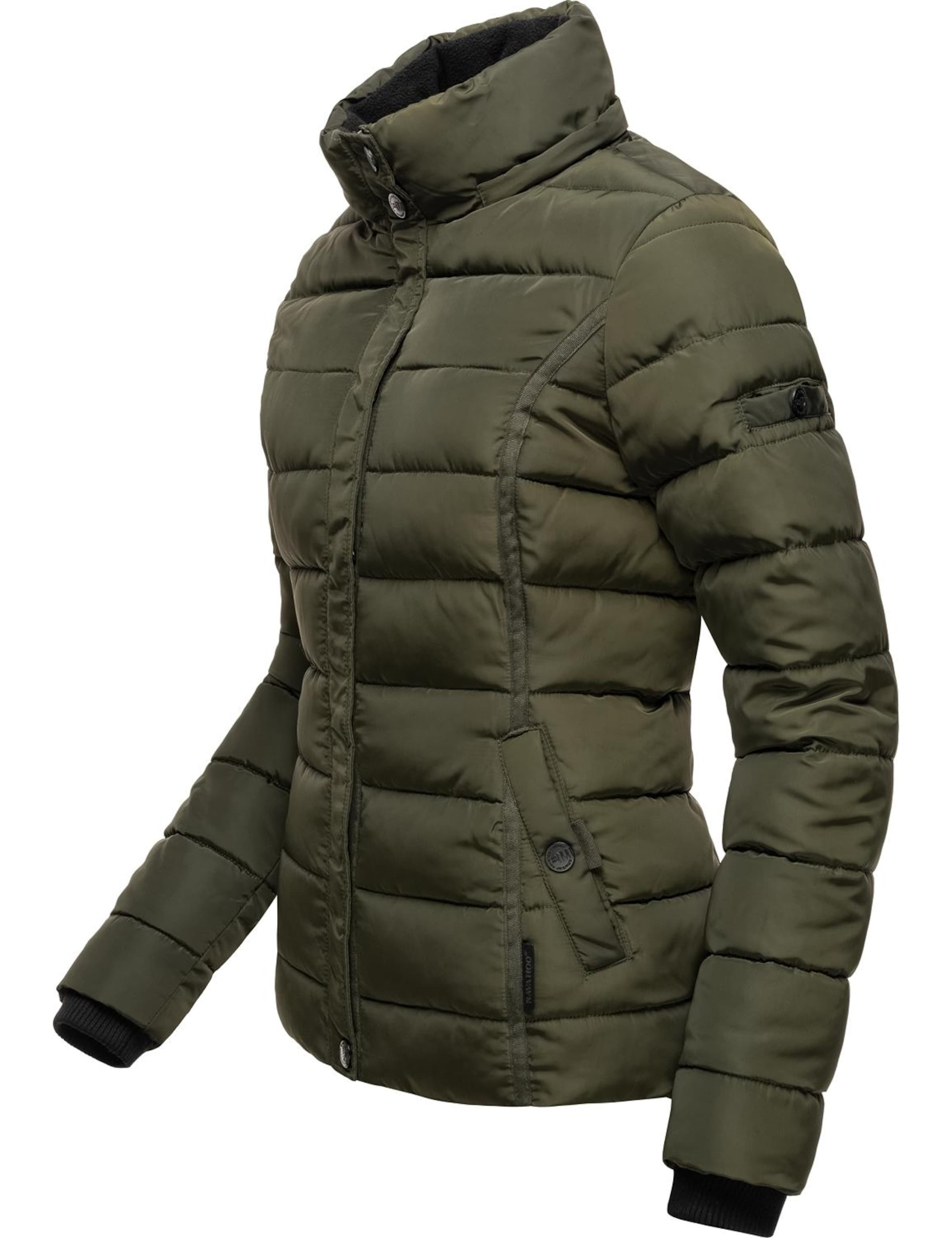 NAVAHOO Talvitakki 'Miamor' värissä vihreä