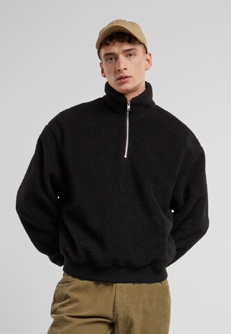 Urban Classics - Sudadera en negro: frente