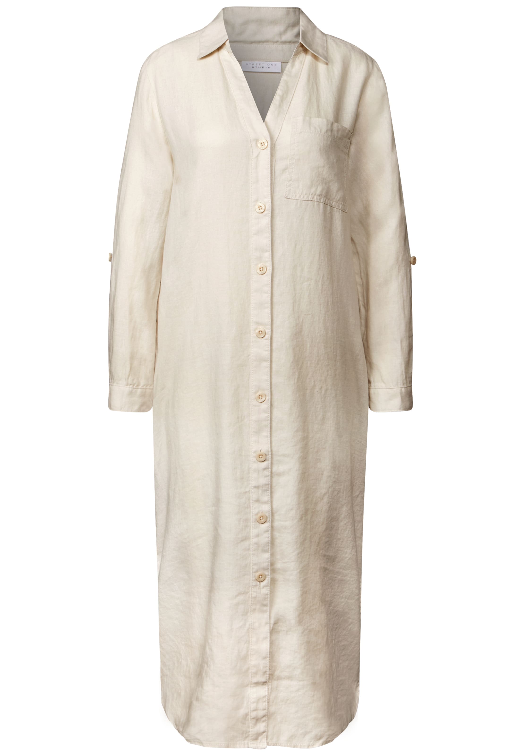 Street One Studio Sommerkleid in Weiß: Vorderseite