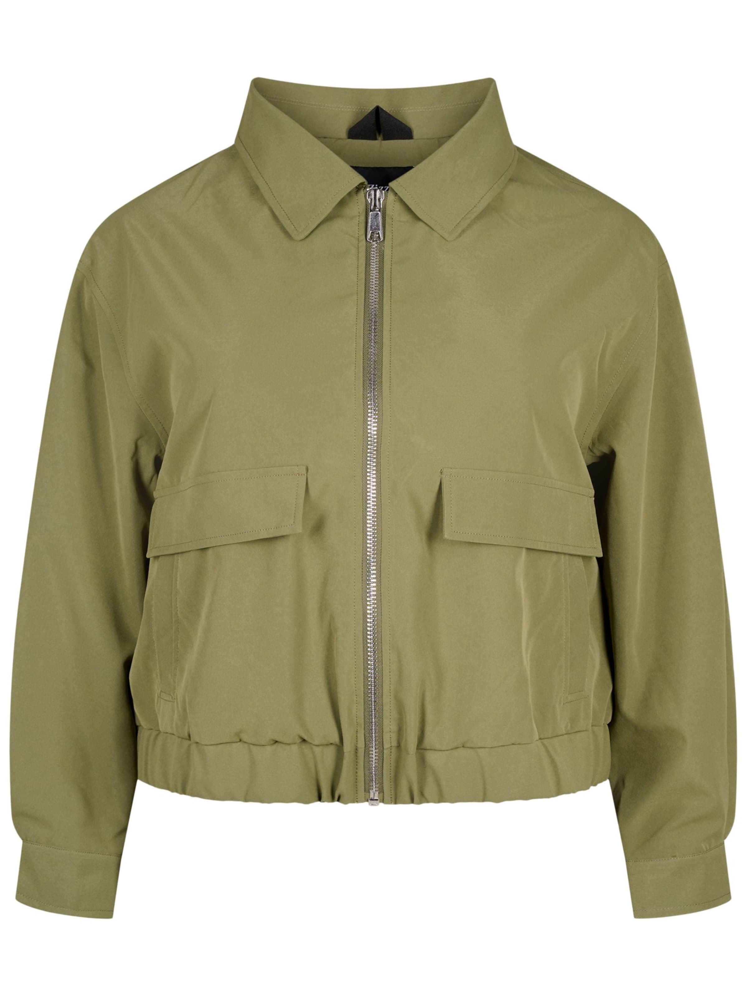 Zizzi Преходно яке &#x27;Mpalma&#x27; в зелено: отпред