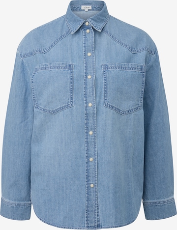 s.OliverBluza - plava boja: prednji dio