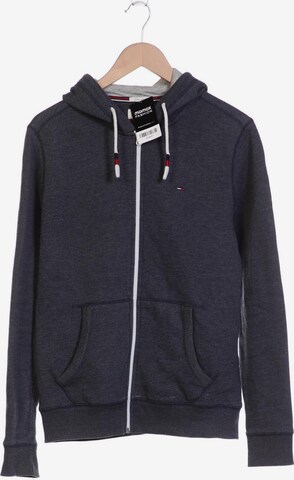 Tommy Jeans Kapuzenpullover M in Grau: predná strana