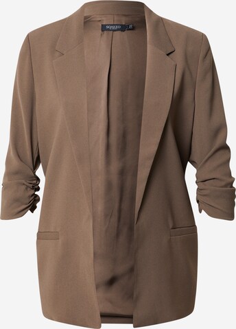 Blazer 'Shirley' SOAKED IN LUXURY en marron : devant