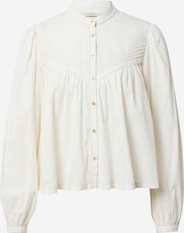 SCOTCH & SODA Blouse in Wit: voorkant