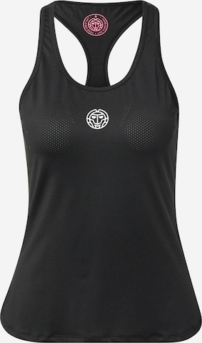 BIDI BADU Sports Top 'Mea Tech' in Black: front