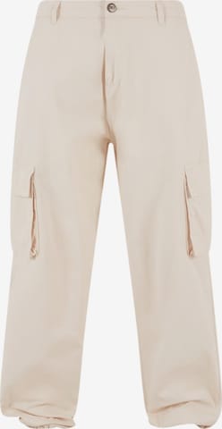 Loosefit Pantaloni cargo di DEF in beige: frontale