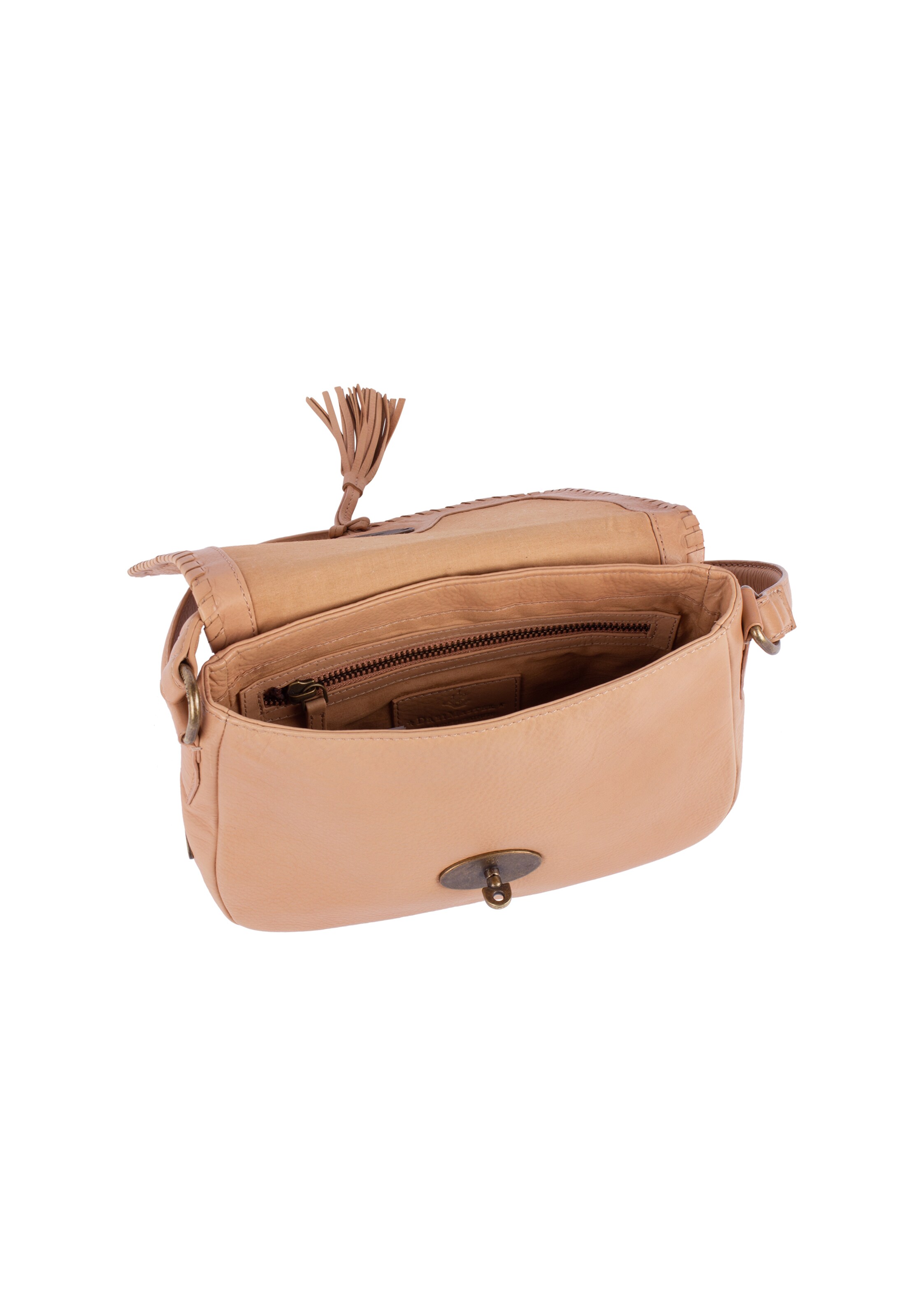 DreiMaster Vintage Axelremsväska i beige